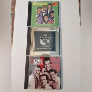 CD Collection: The Duprees, The Platters, Four Aces